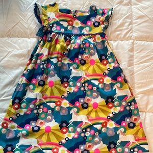 Boden NWOT Unicorn dress 7/8